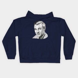 Gary Cooper Portrait Kids Hoodie